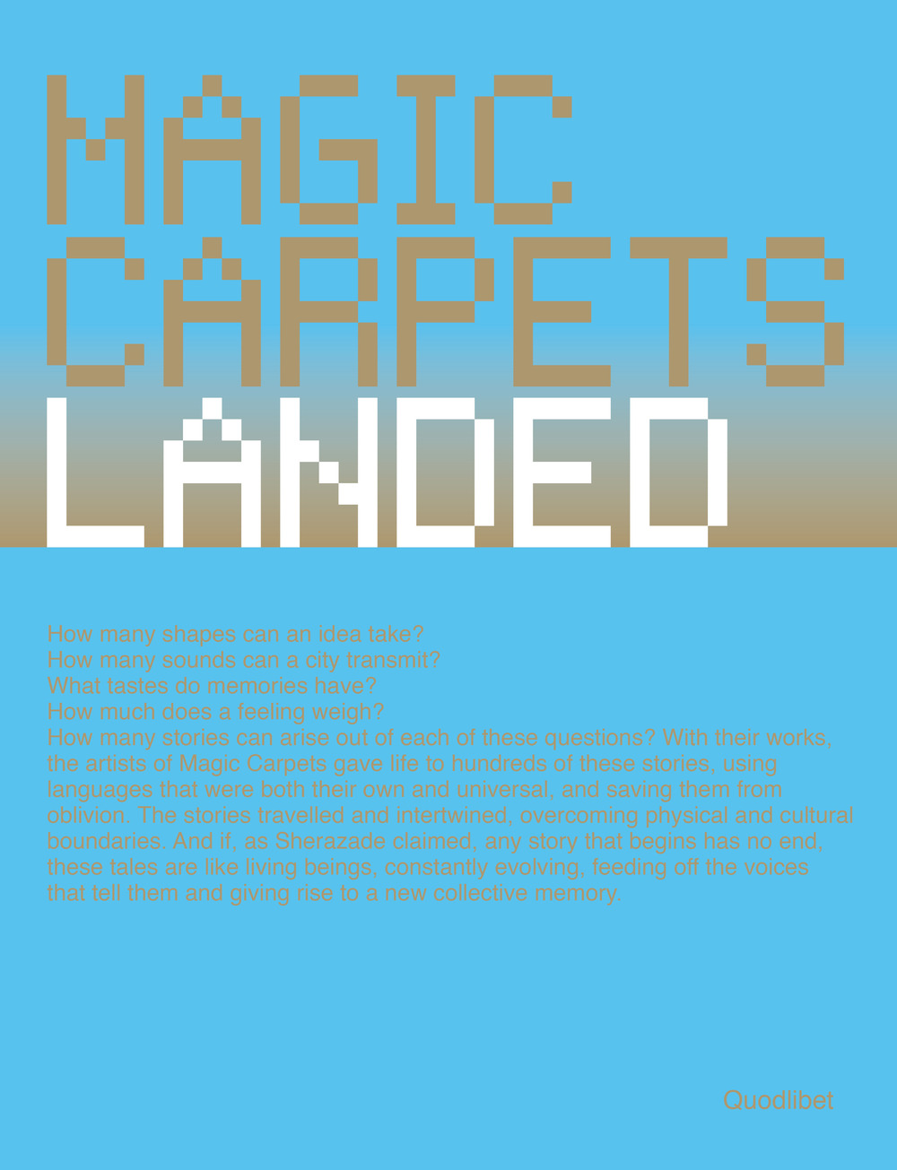 MAGIC CARPETS LANDED. EDIZ. A COLORI - 9788822906533