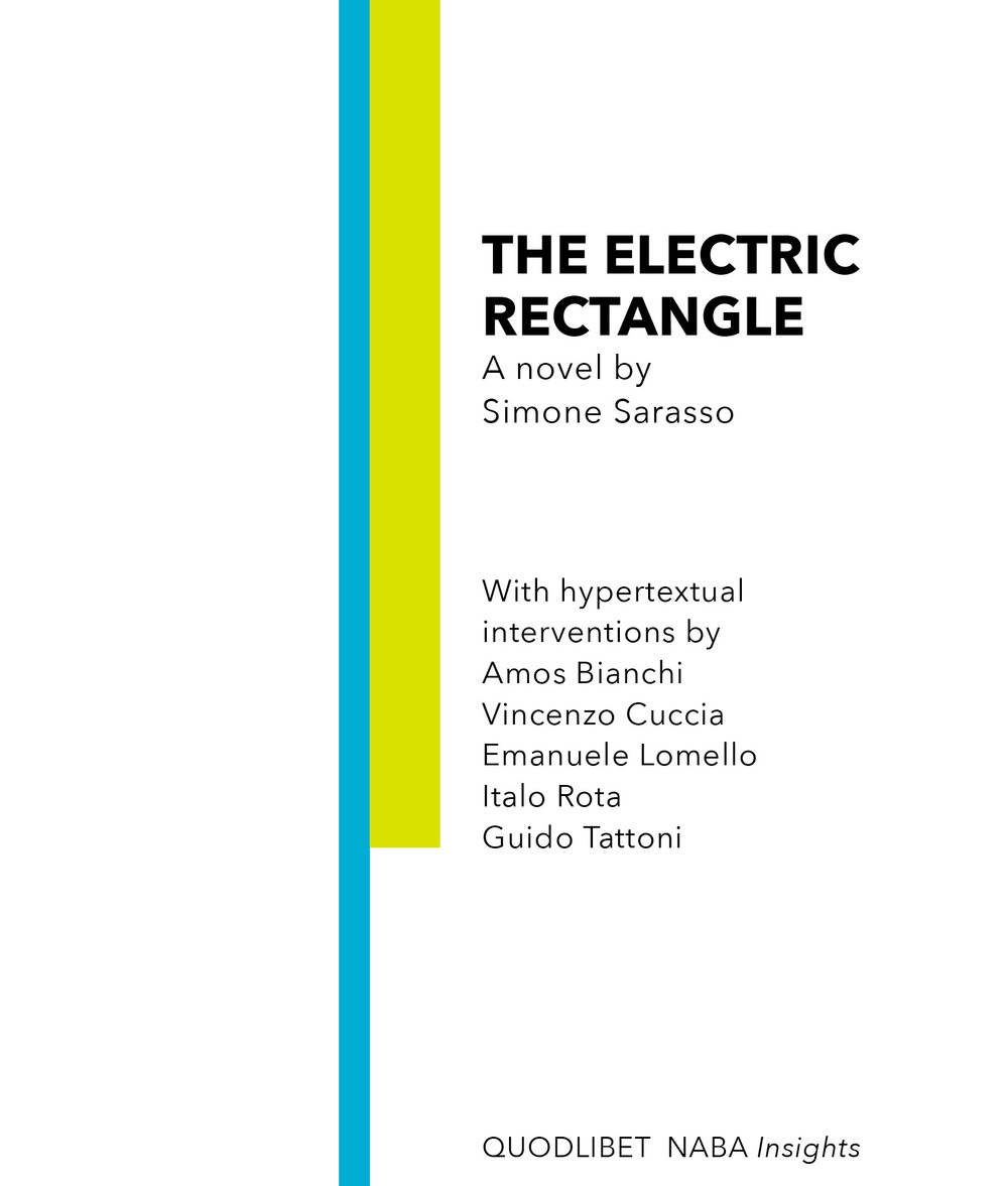 ELECTRIC RECTANGLE (THE) - Sarasso Simone - 9788822907134