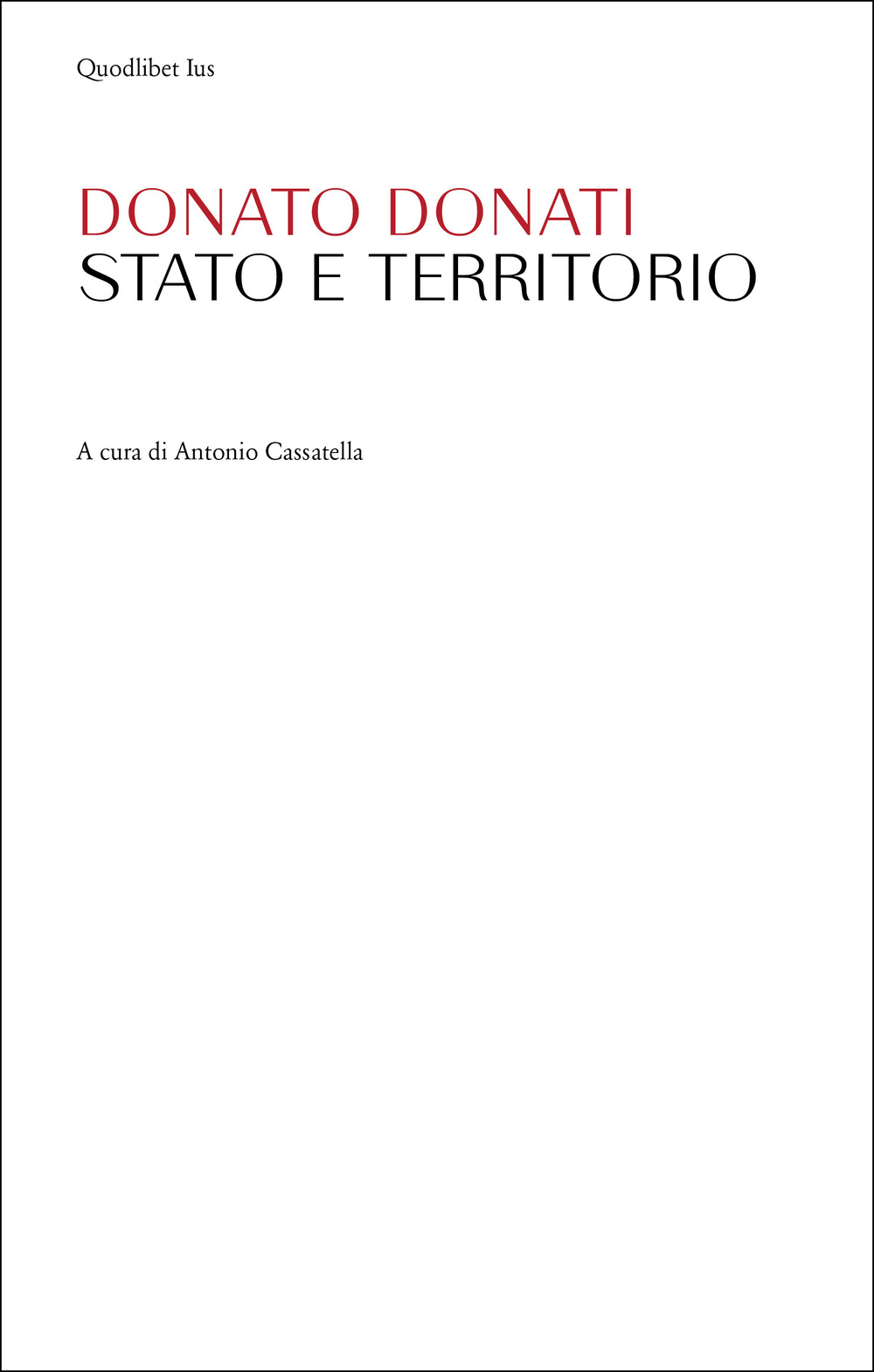 Stato e territorio