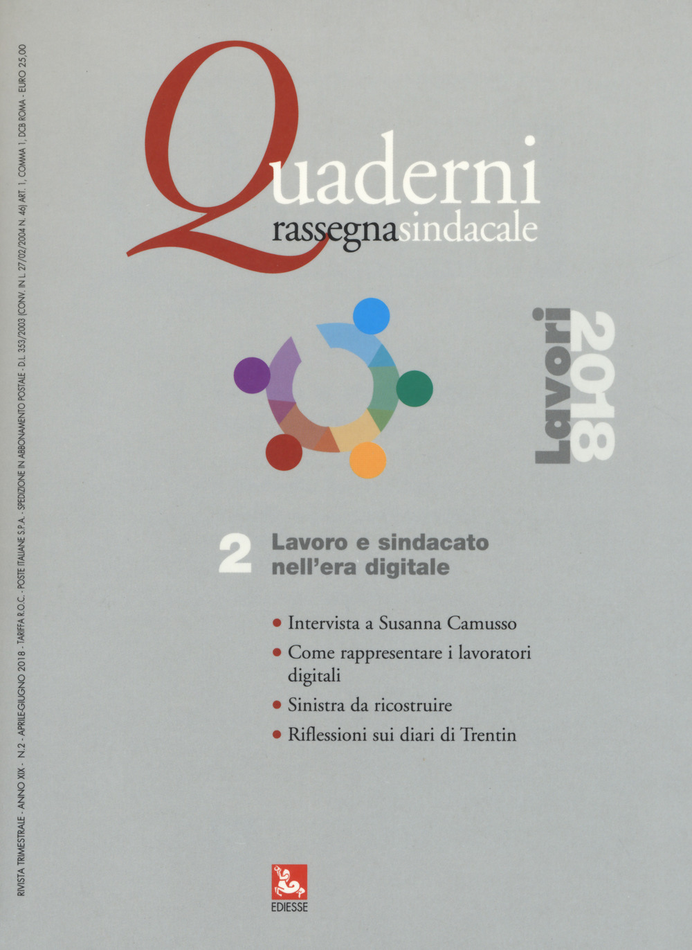 Quaderni rassegna sindacale (2018). Vol. 2