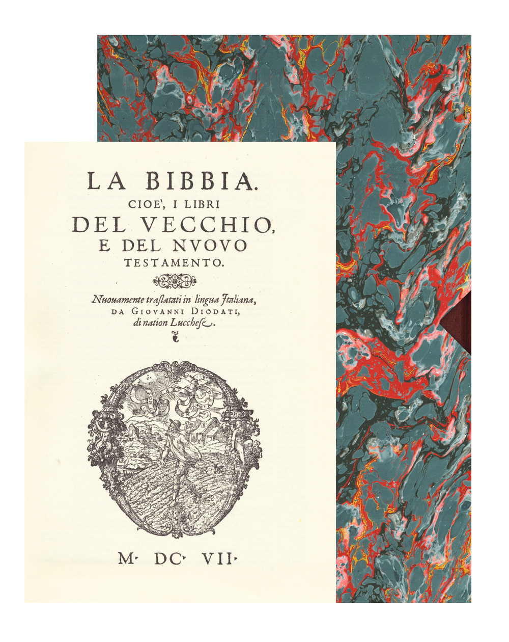 La Sacra Bibbia ossia l'Antico e il Nuovo Testamento tradotti da Giovanni Diodati (rist. anast. Ginevra, 1641). Con Fascicolo