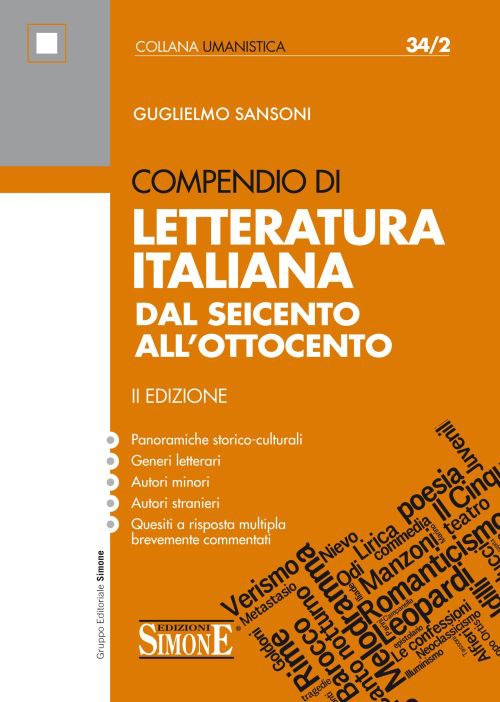 Compendio di letteratura italiana. Dal Seicento all'Ottocento