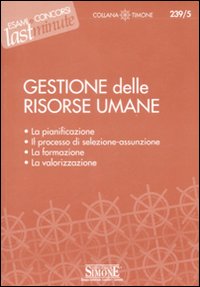 Gestione delle risorse umane