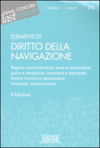 Elementi di diritto della navigazione