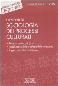 Elementi di sociologia dei processi culturali