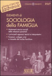 Elementi di sociologia della famiglia