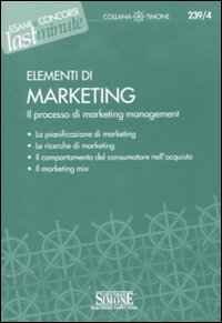 Elementi di marketing. Il processo di marketing management