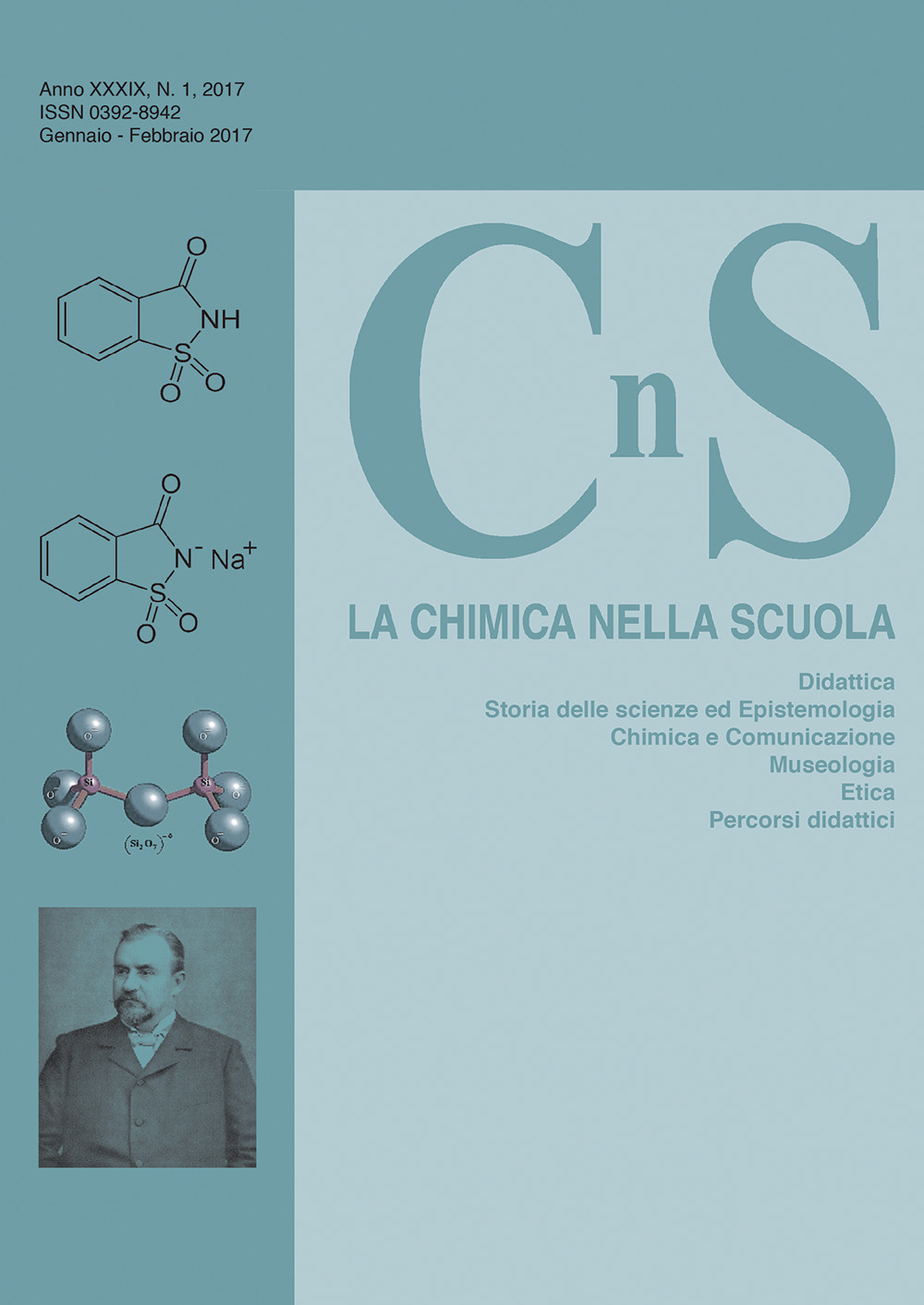 La chimica nella scuola (2017). Vol. 1
