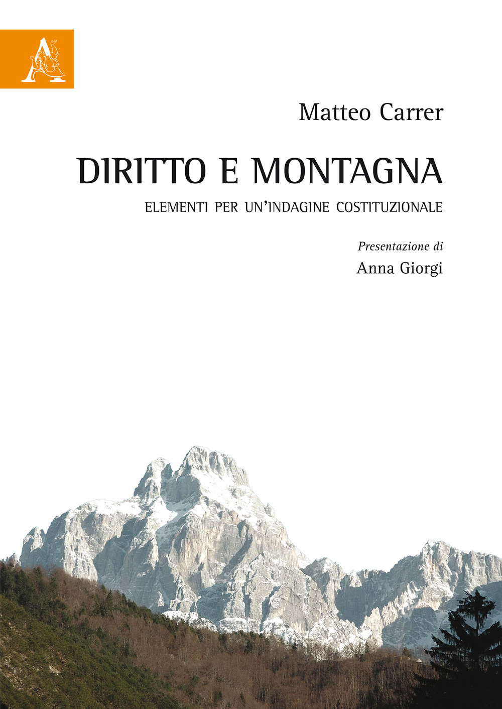 Diritto e montagna. Elementi per un'indagine costituzionale