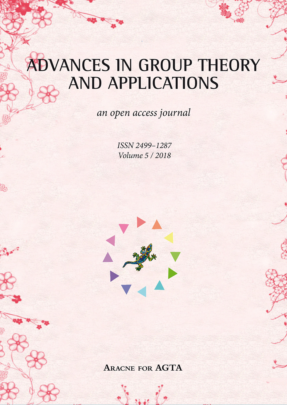 Advances in group theory and applications (2018). Vol. 5