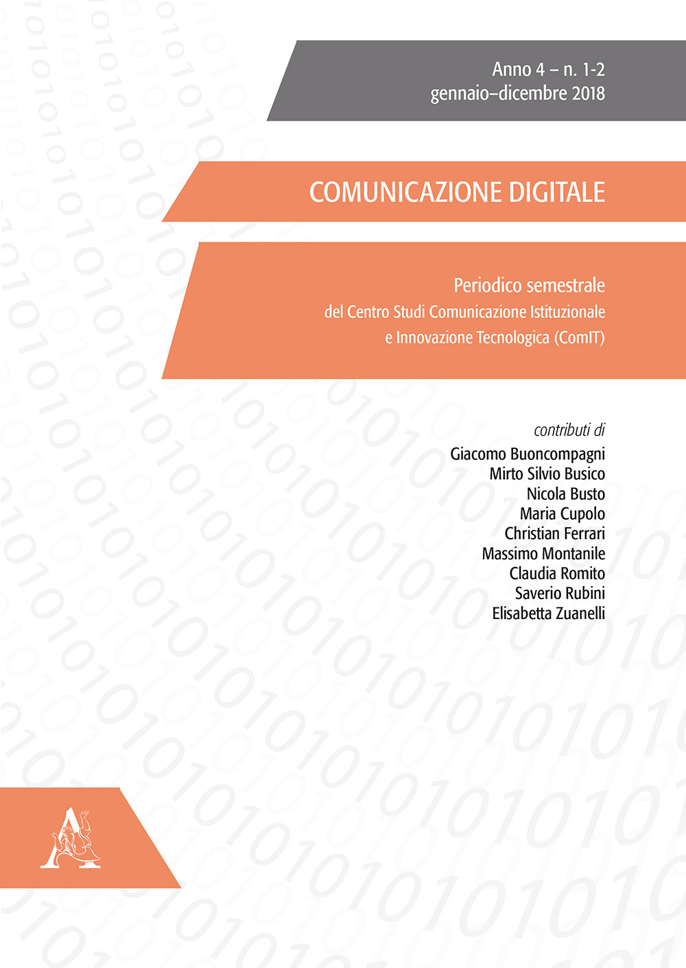 Comunicazione digitale (2018). Vol. 1-2: Gennaio-dicembre