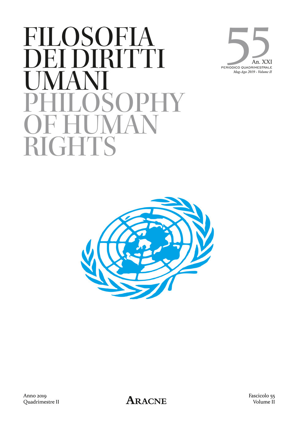 Filosofia dei diritti umani (2019). Vol. 55: Maggio-Agosto