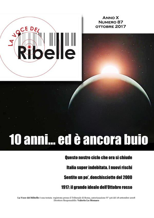 La voce del ribelle. Vol. 87: Ottobre 2017