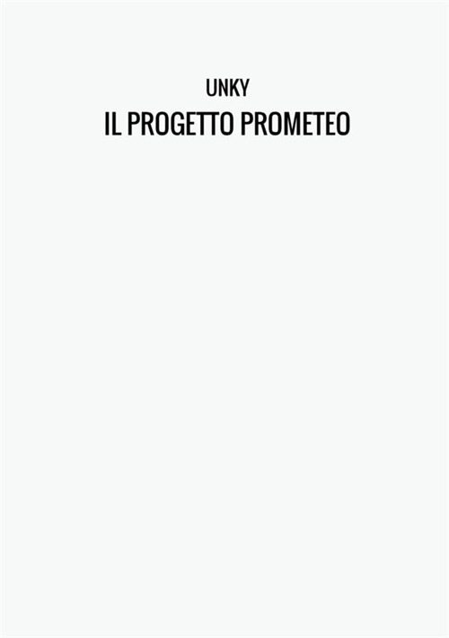 Il progetto Prometeo