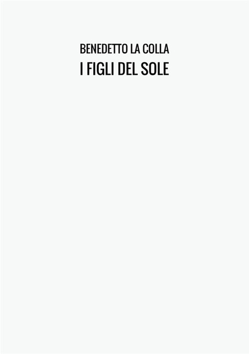 I figli del sole