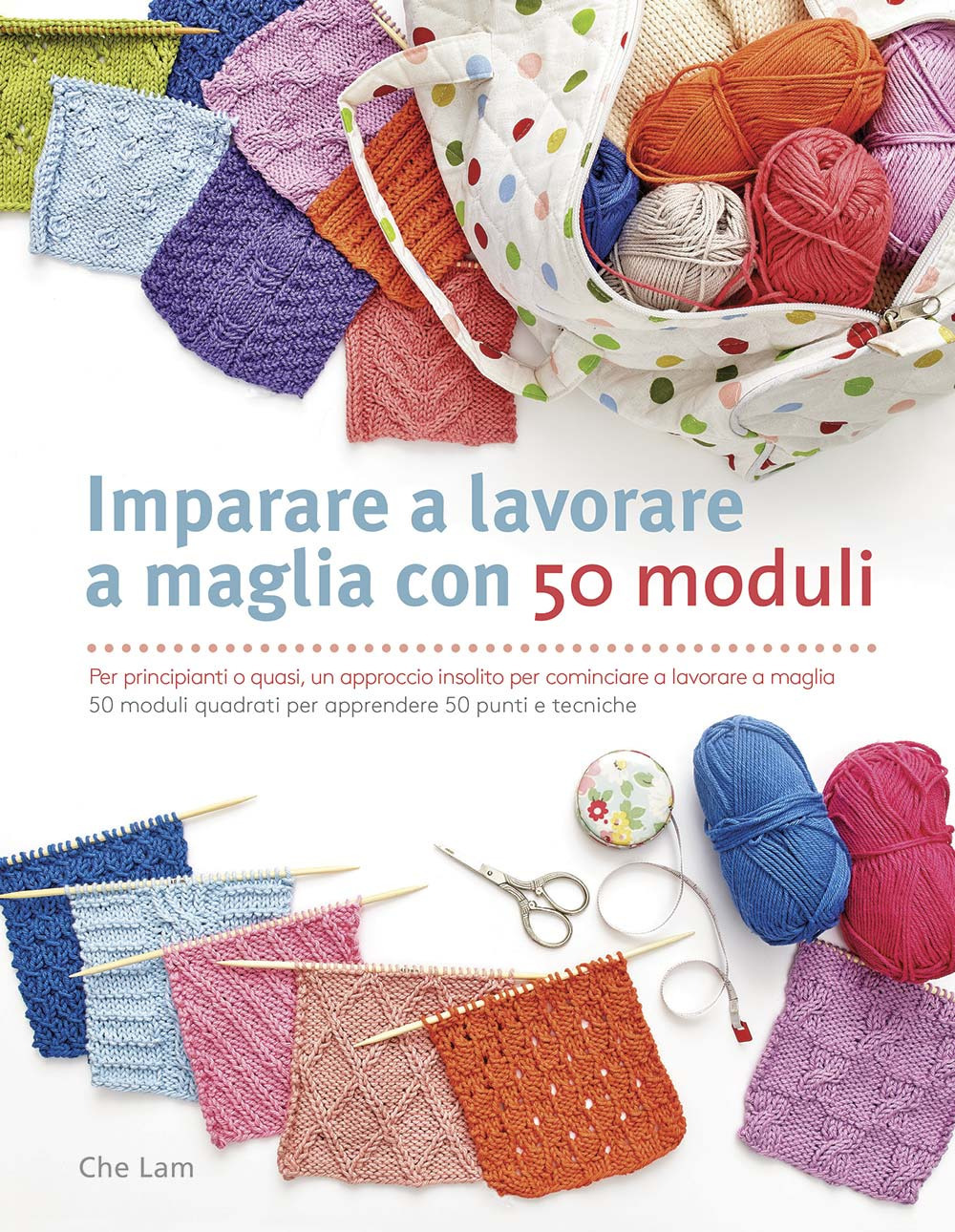 Imparare a lavorare a maglia con 50 moduli. Ediz. a colori