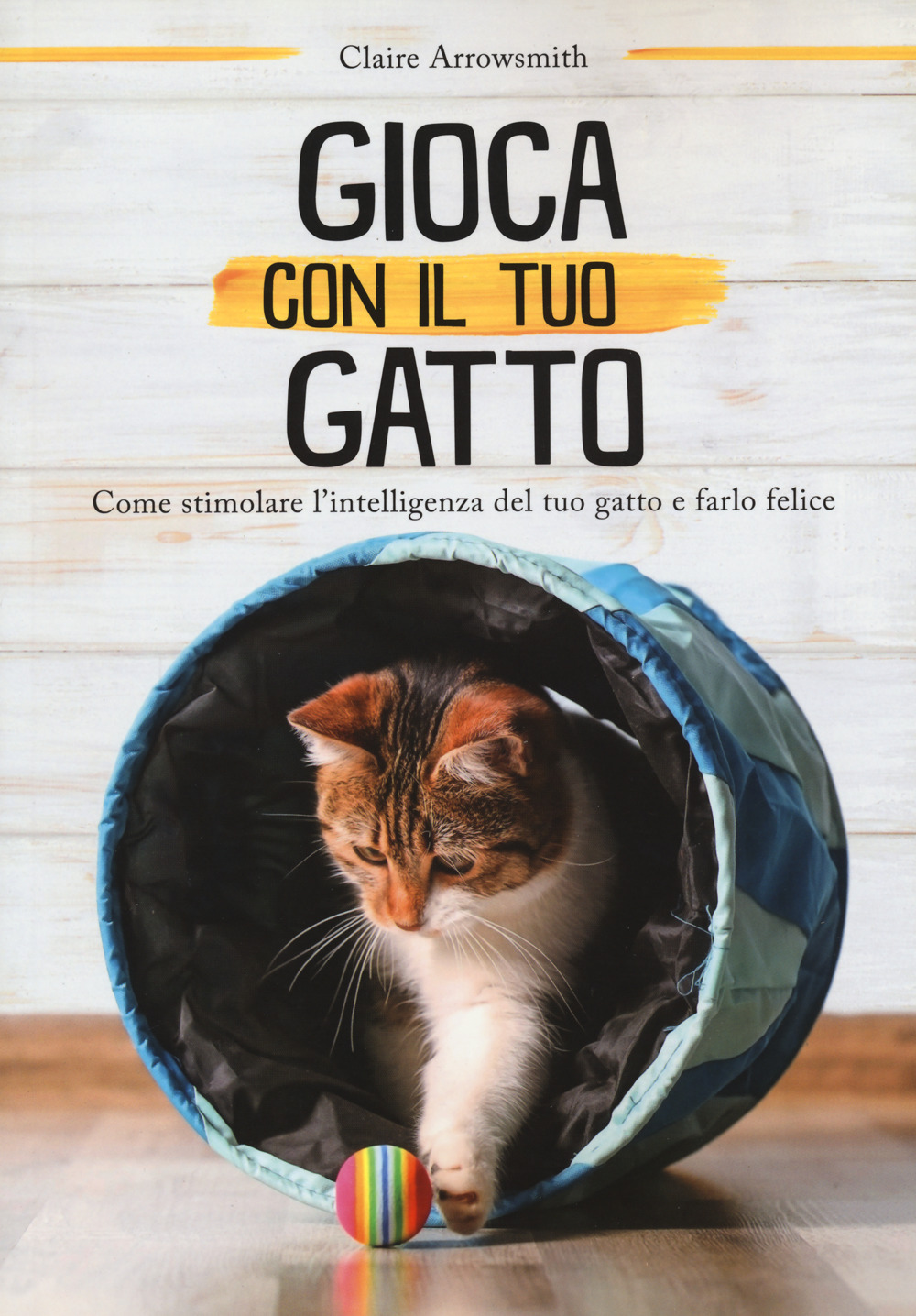 Gioca con il tuo gatto. Come stimolare l'intelligenza del tuo gatto e farlo felice