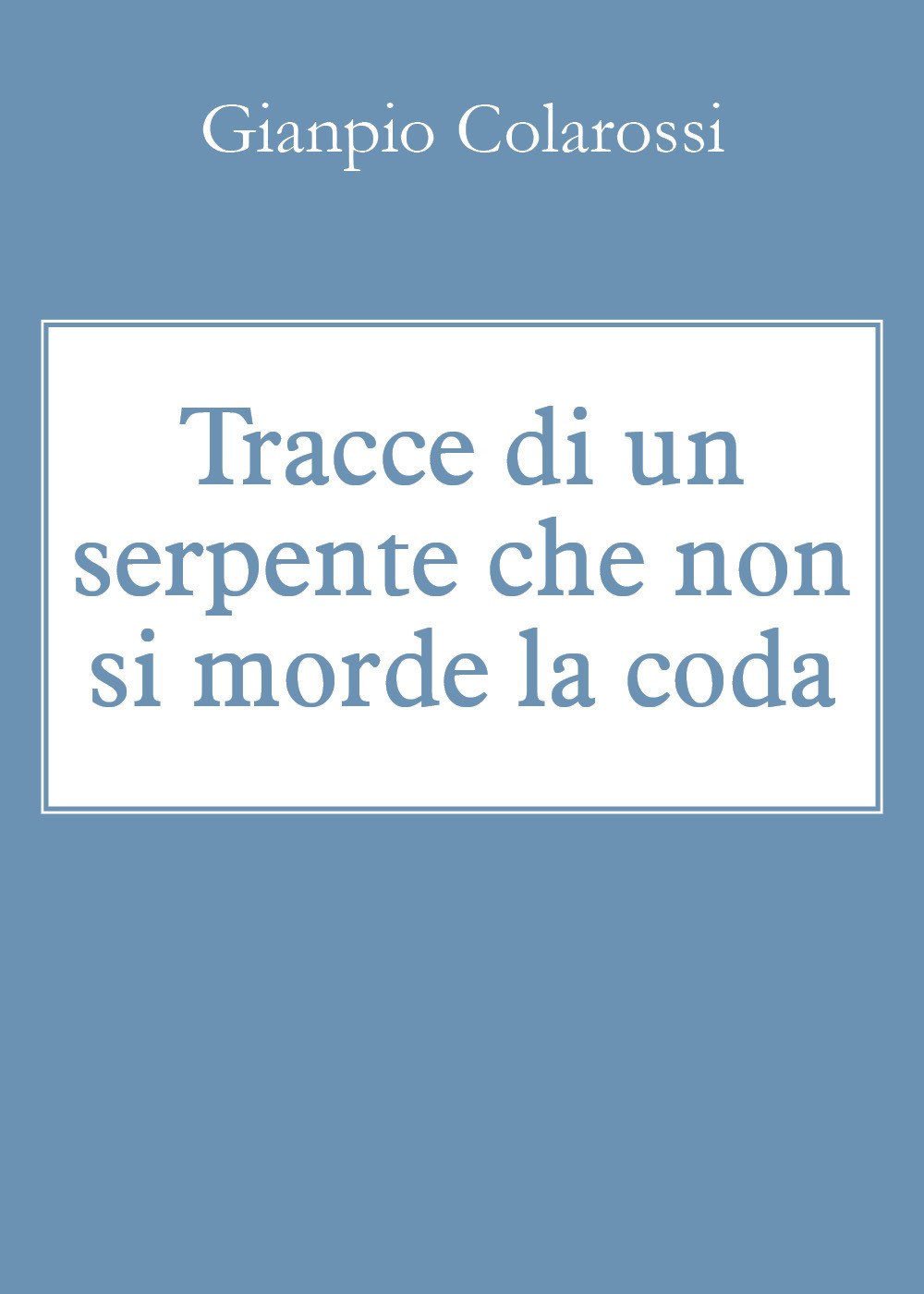 Tracce di un serpente che non si morde la coda