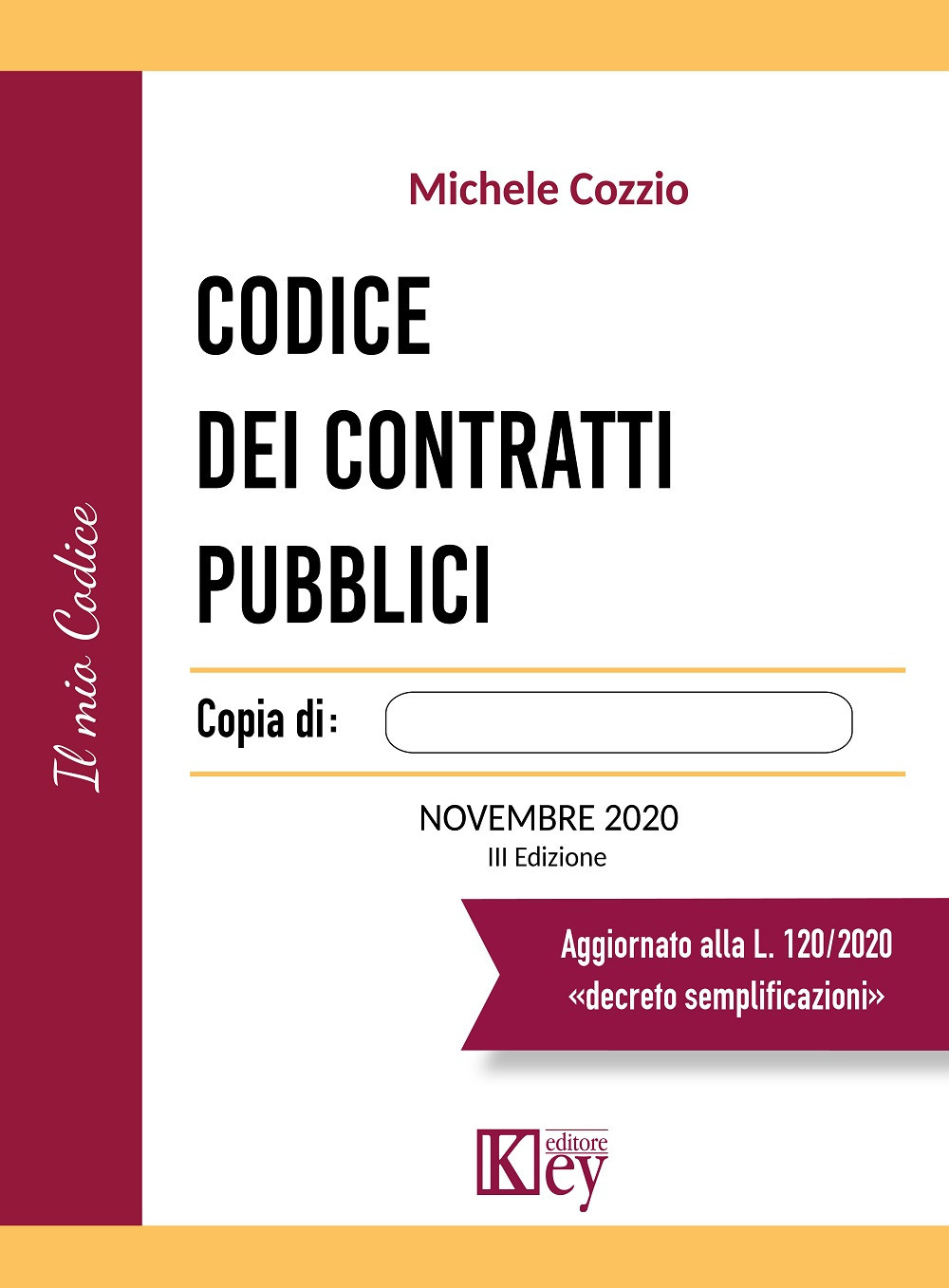 Codice dei contratti pubblici - Michele Cozzio - Libro - Key Editore