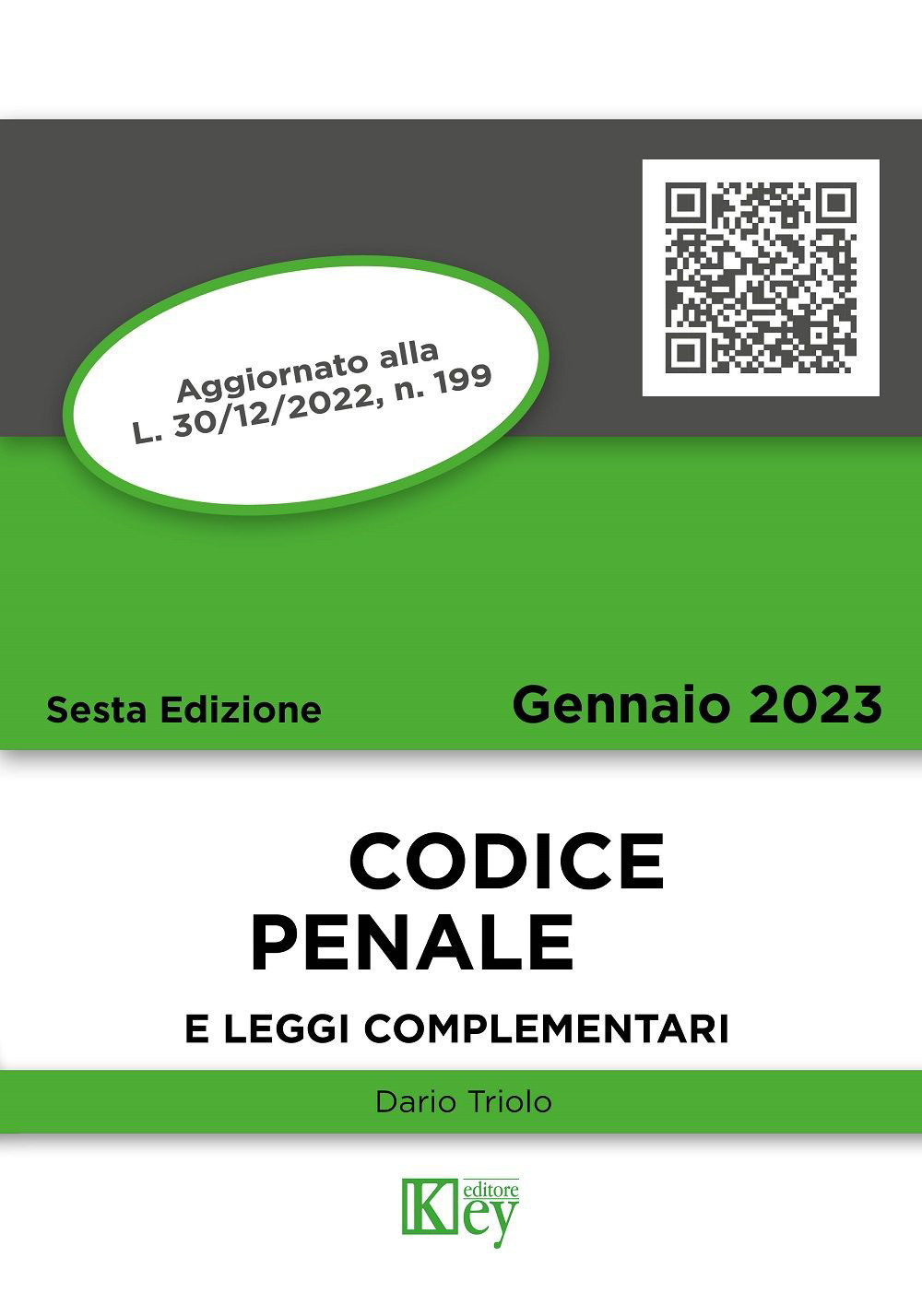 Codice penale e leggi complementari - Dario Primo Triolo - Libro - Key Editore