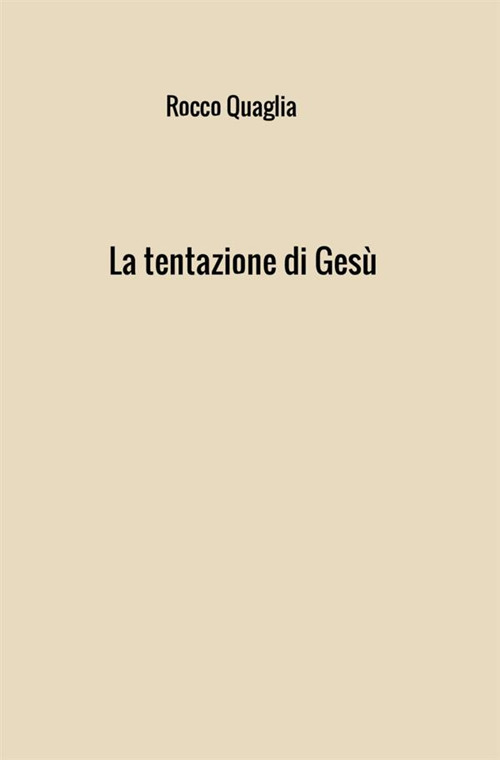 La tentazione di Gesù