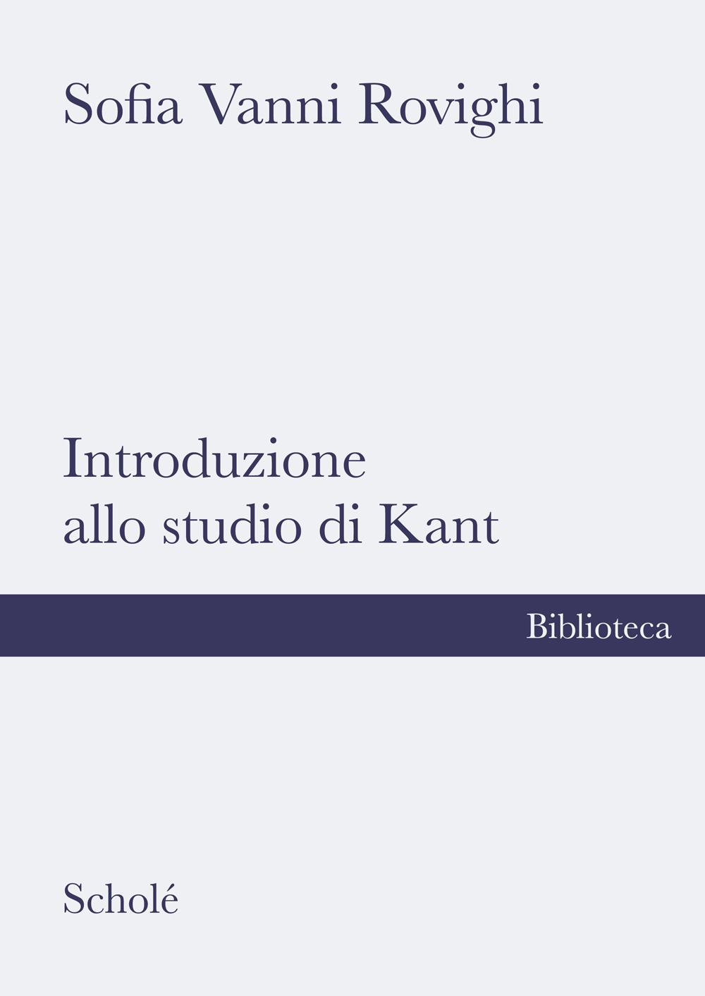 Introduzione allo studio di Kant