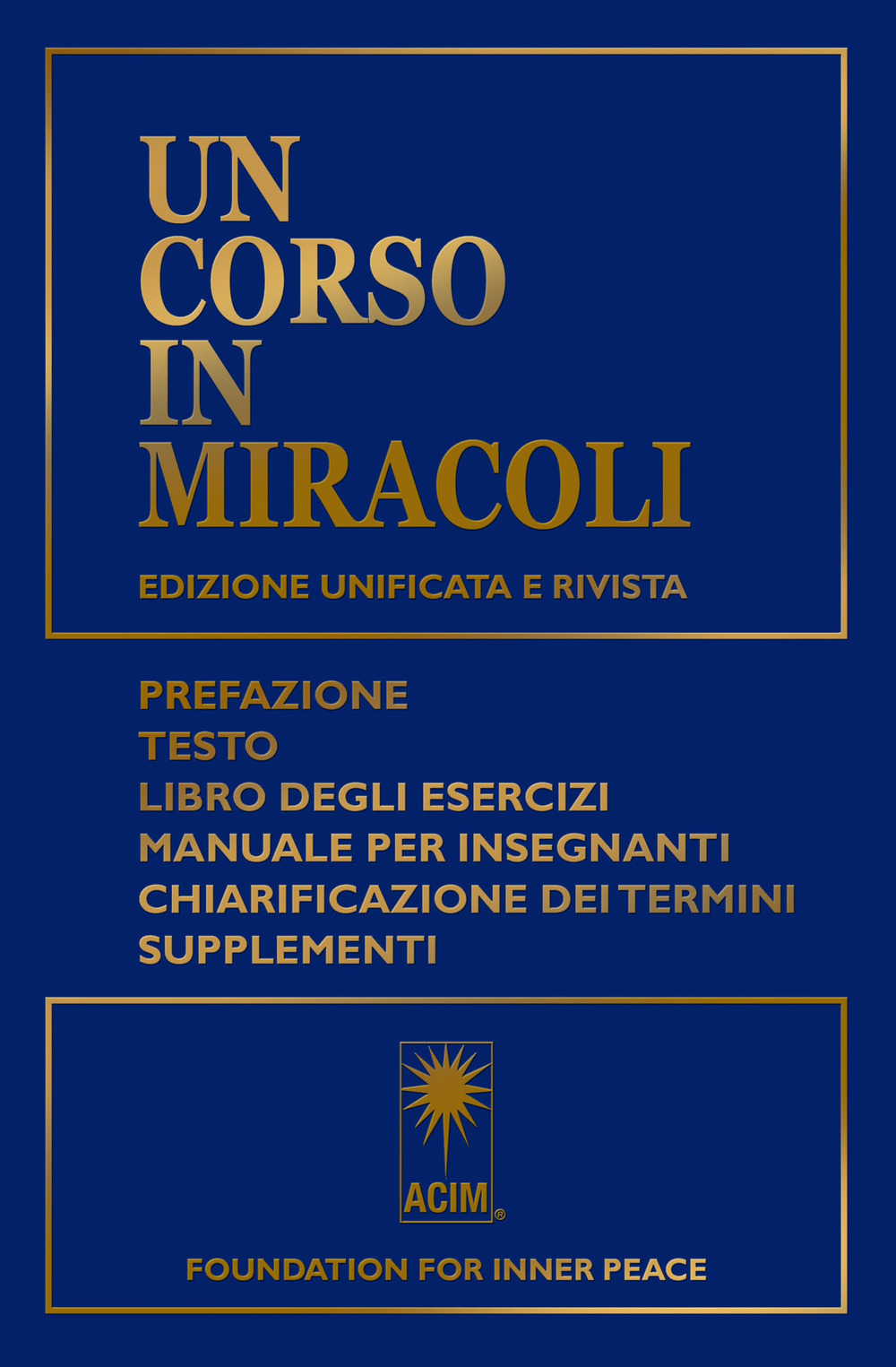 Un corso in miracoli