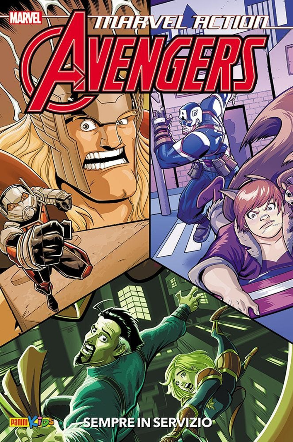 Avengers. Marvel Action. Vol. 5: Sempre in servizio - Katie Cook; Butch K. Mapa - Libro - Panini Comics
