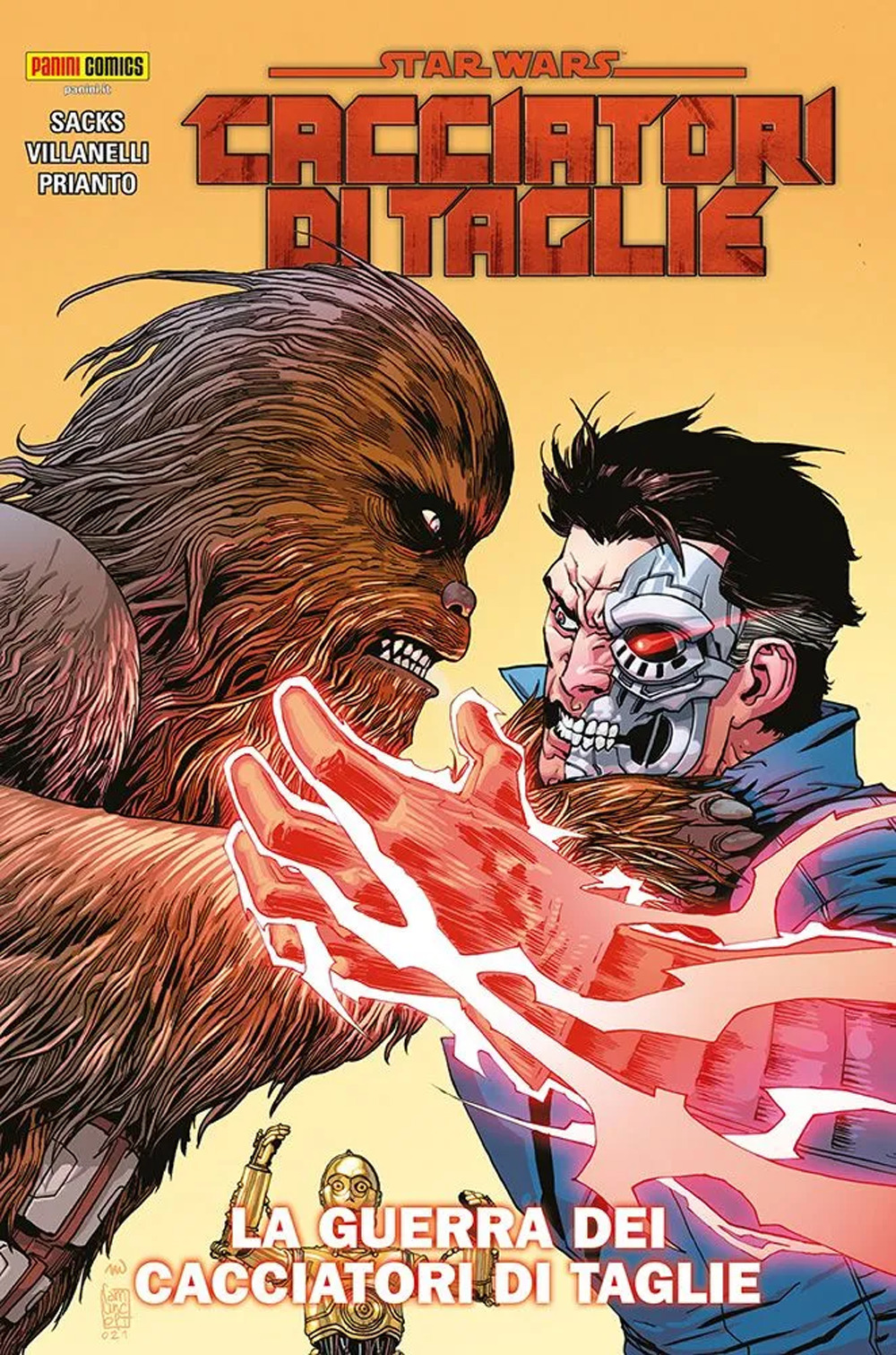 Star Wars. Cacciatori di taglie. Vol. 3: La guerra dei cacciatori di taglie - Ethan Sacks; Paolo Villanelli - Libro - Panini Comics