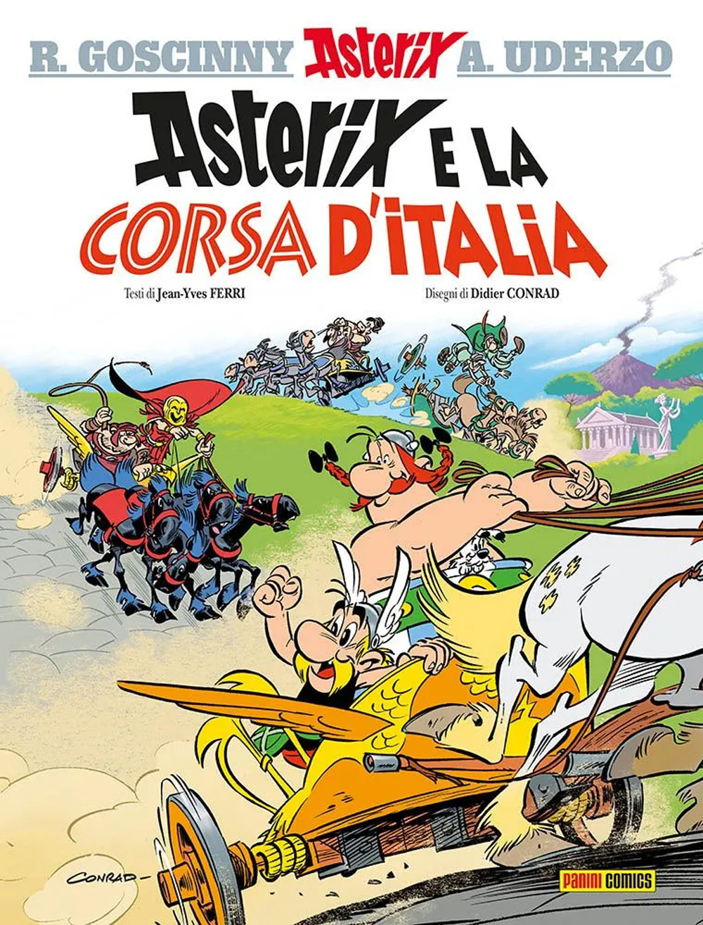 Asterix e la corsa d'Italia - Jean-Yves Ferri; Didier Conrad - Libro - Panini Comics