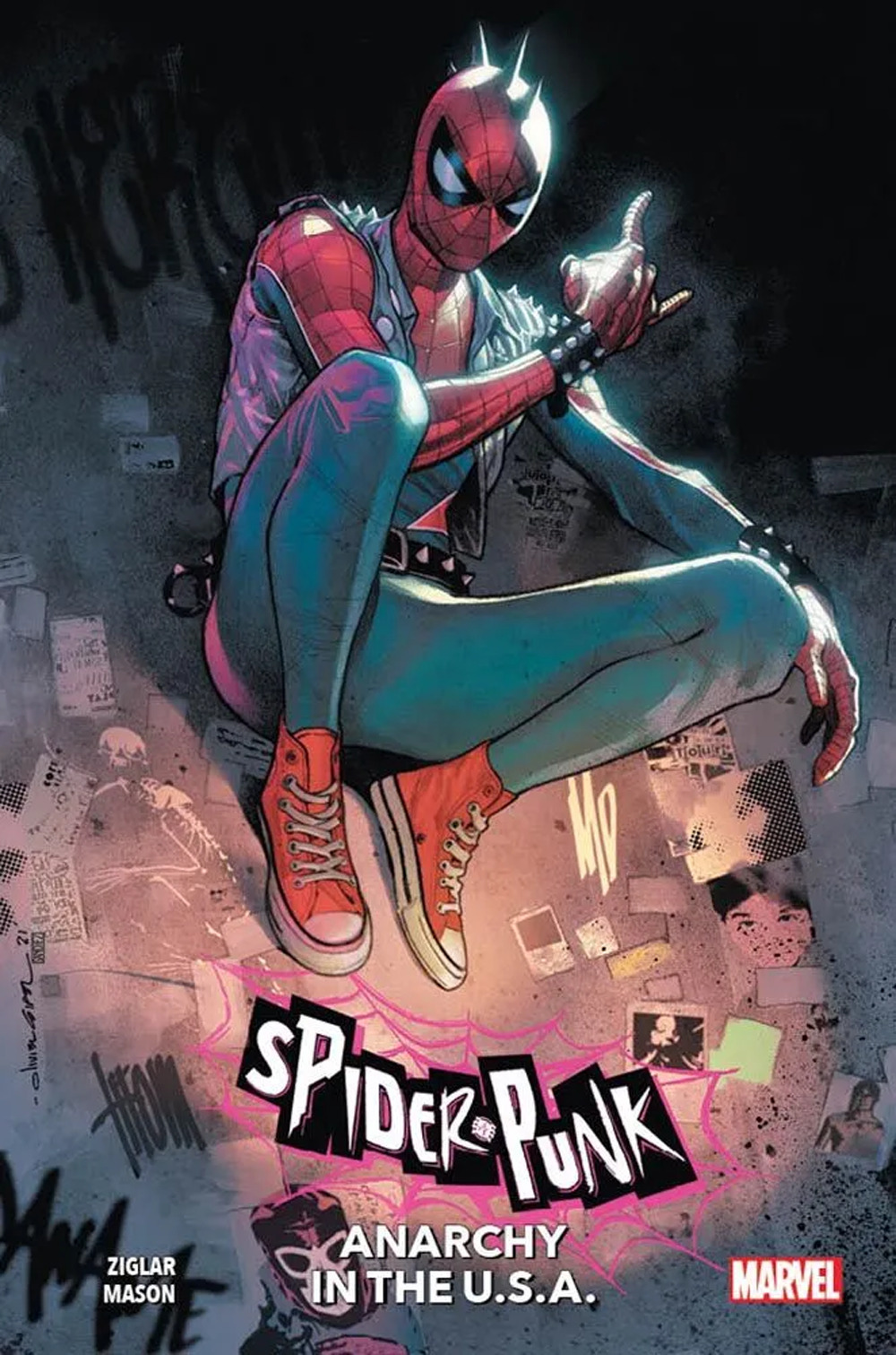 Anarchy in the U.S.A. Spider-Punk - Cody Ziglar; Justin Mason - Libro - Panini Comics