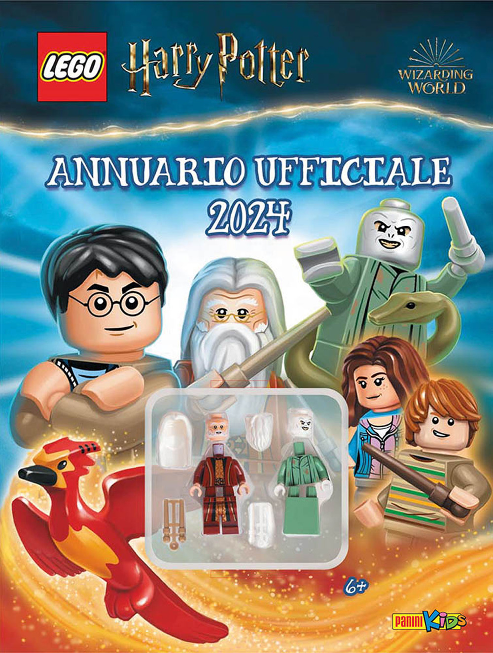 Annuario 2024 ufficiale. Lego Harry Potter. Ediz. a colori. Con minifigure di Albus Silente. Con minifigure di Lord Voldemort