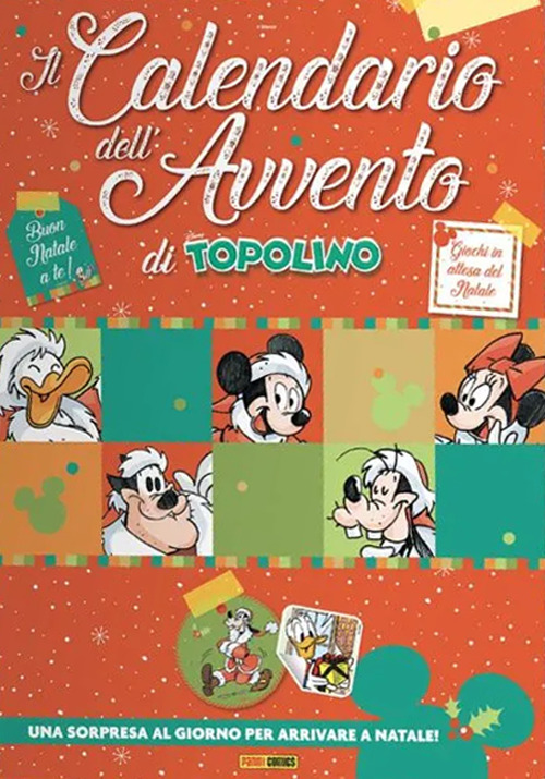 Il calendario dell'avvento di Topolino - Libro - Panini Comics