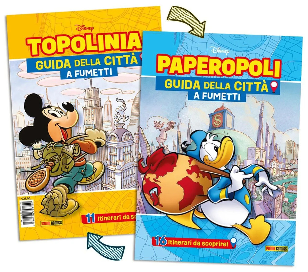 Topolinia-Paperopoli. Guida della città a fumetti. Ediz. a colori