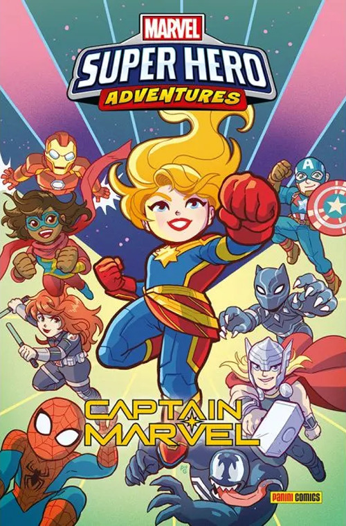 Captain Marvel. Marvel super hero adventures