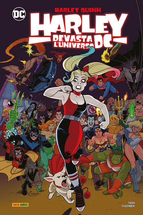 Harley devasta l'universo DC. Harley Quinn
