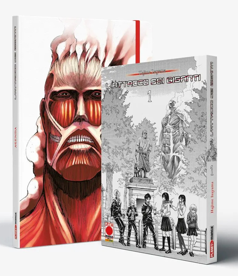 L'attacco dei giganti. Agenda perpetua - Hajime Isayama - Libro - Panini Comics