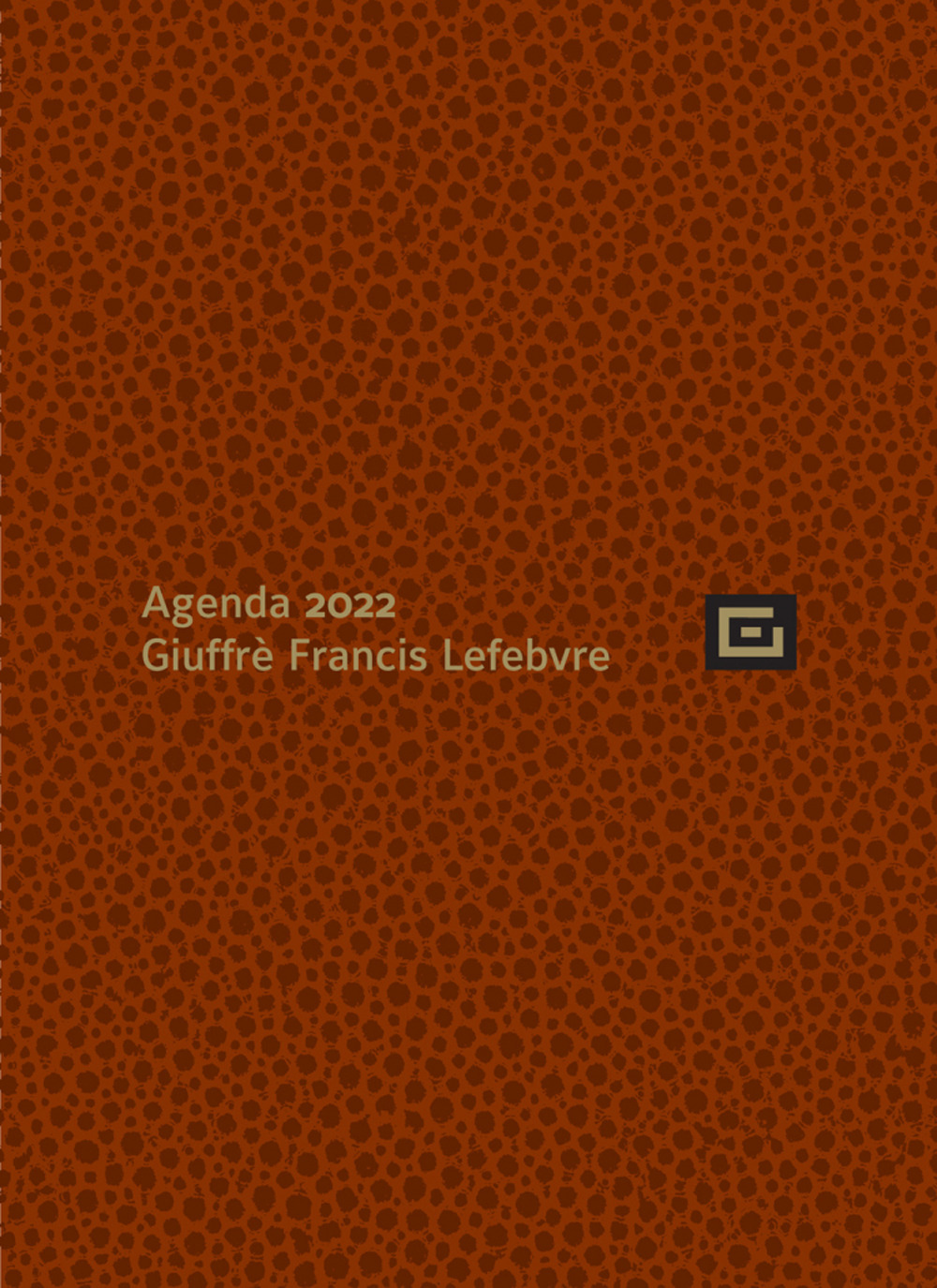 Agenda studio 2022. Ediz. marrone - Libro - Giuffrè