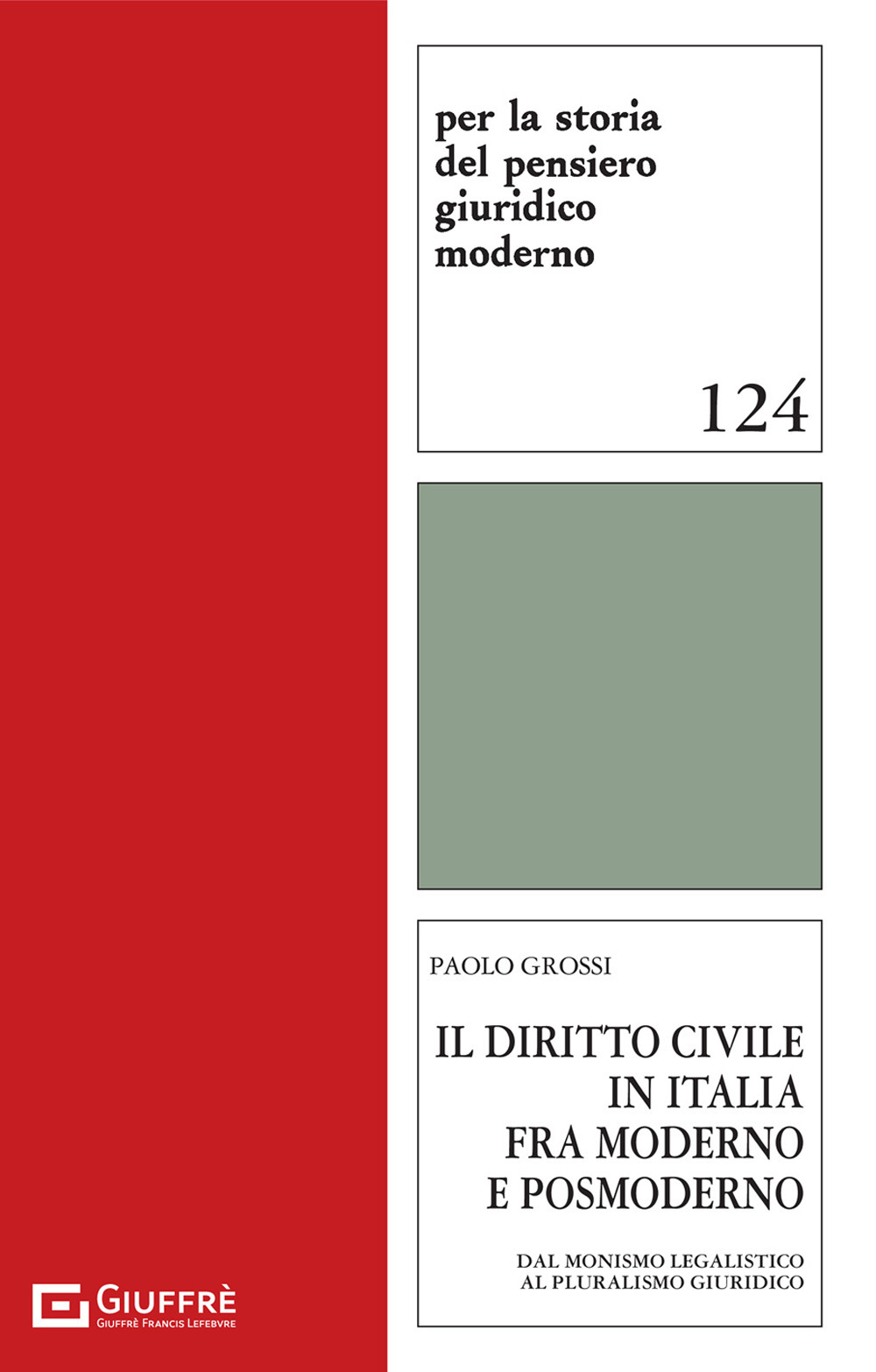 Il diritto civile in Italia fra moderno e postmoderno (dal monismo legalistico al pluralismo giuridico)
