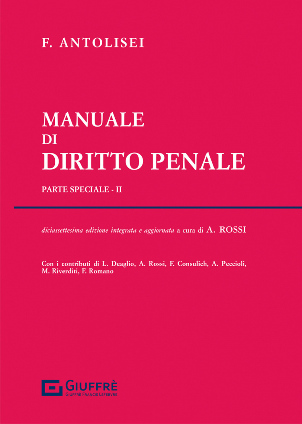 Manuale di diritto penale