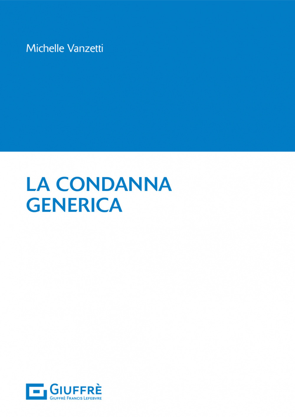 La condanna generica