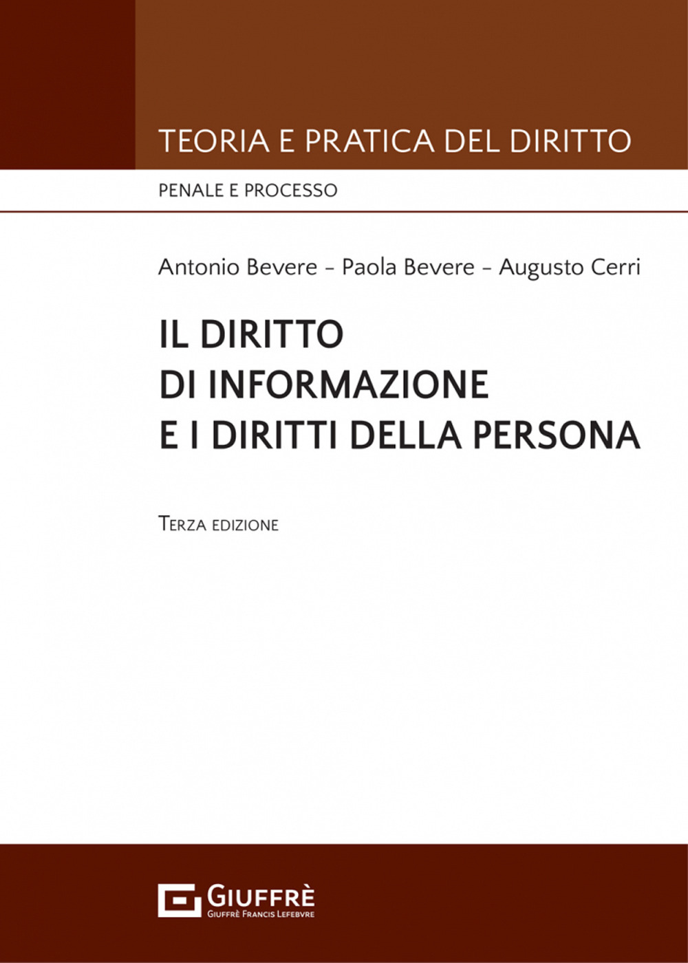 Il diritto di informazione e i diritti della persona