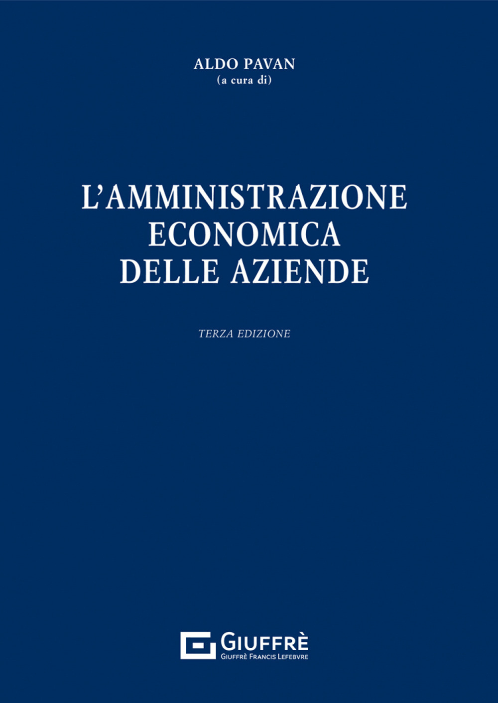 L'amministrazione economica delle aziende