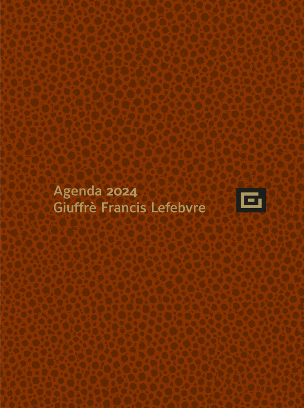 Agenda personale 2024. Ediz. marrone - Libro - Giuffrè