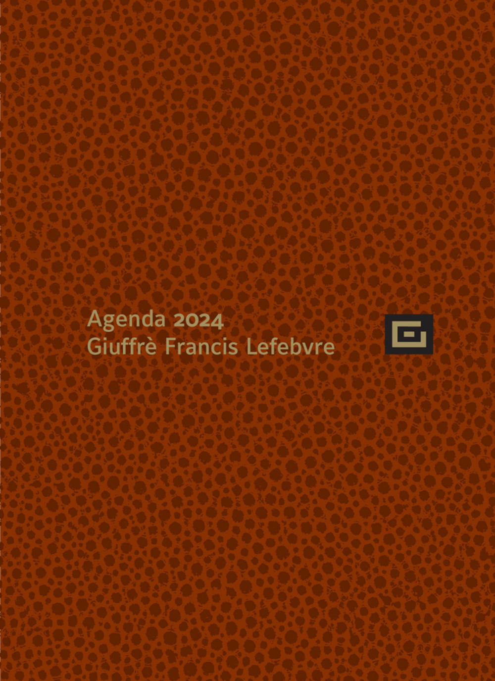 Agenda studio 2024. Ediz. marrone - Libro - Giuffrè