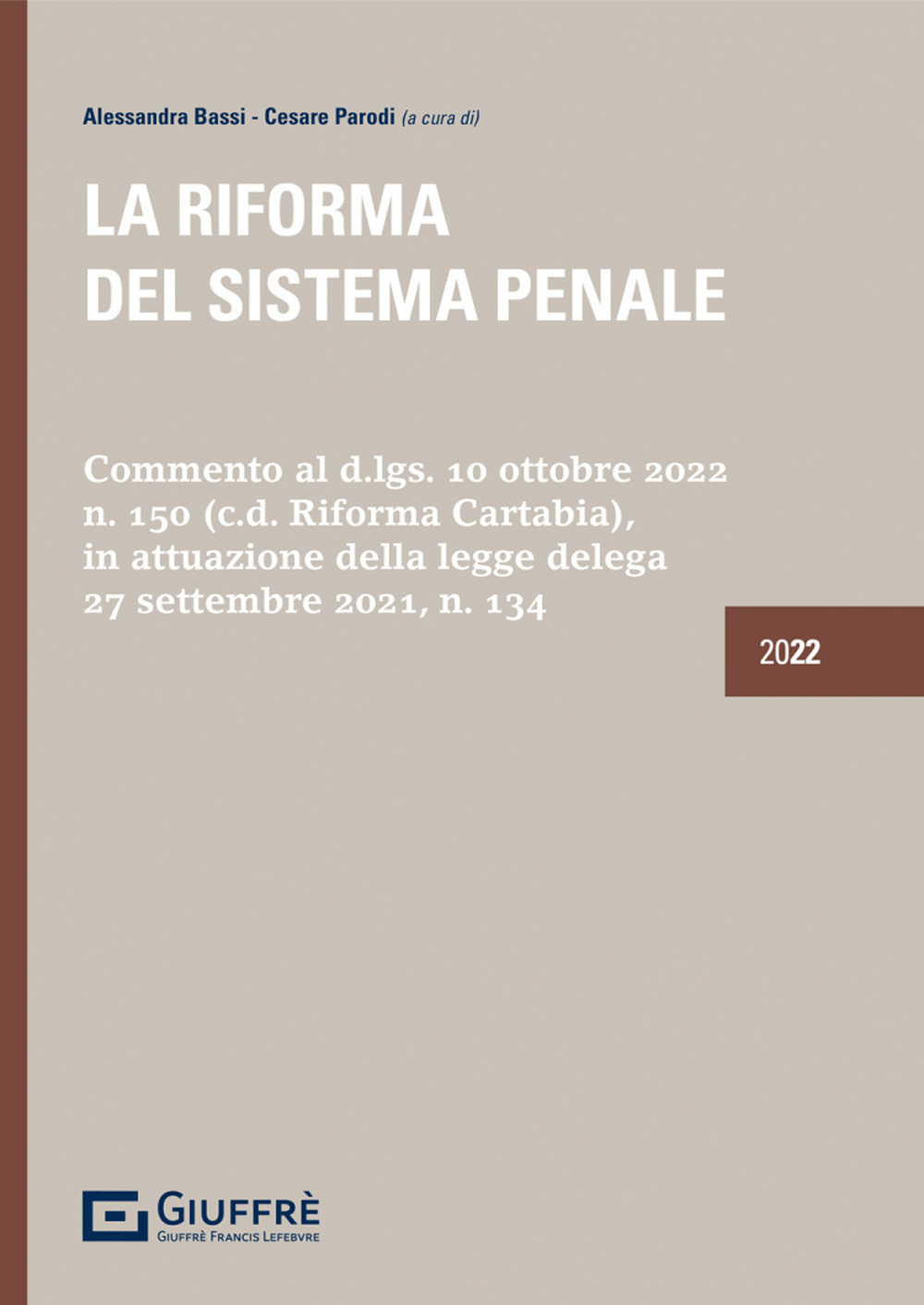 La riforma del sistema penale