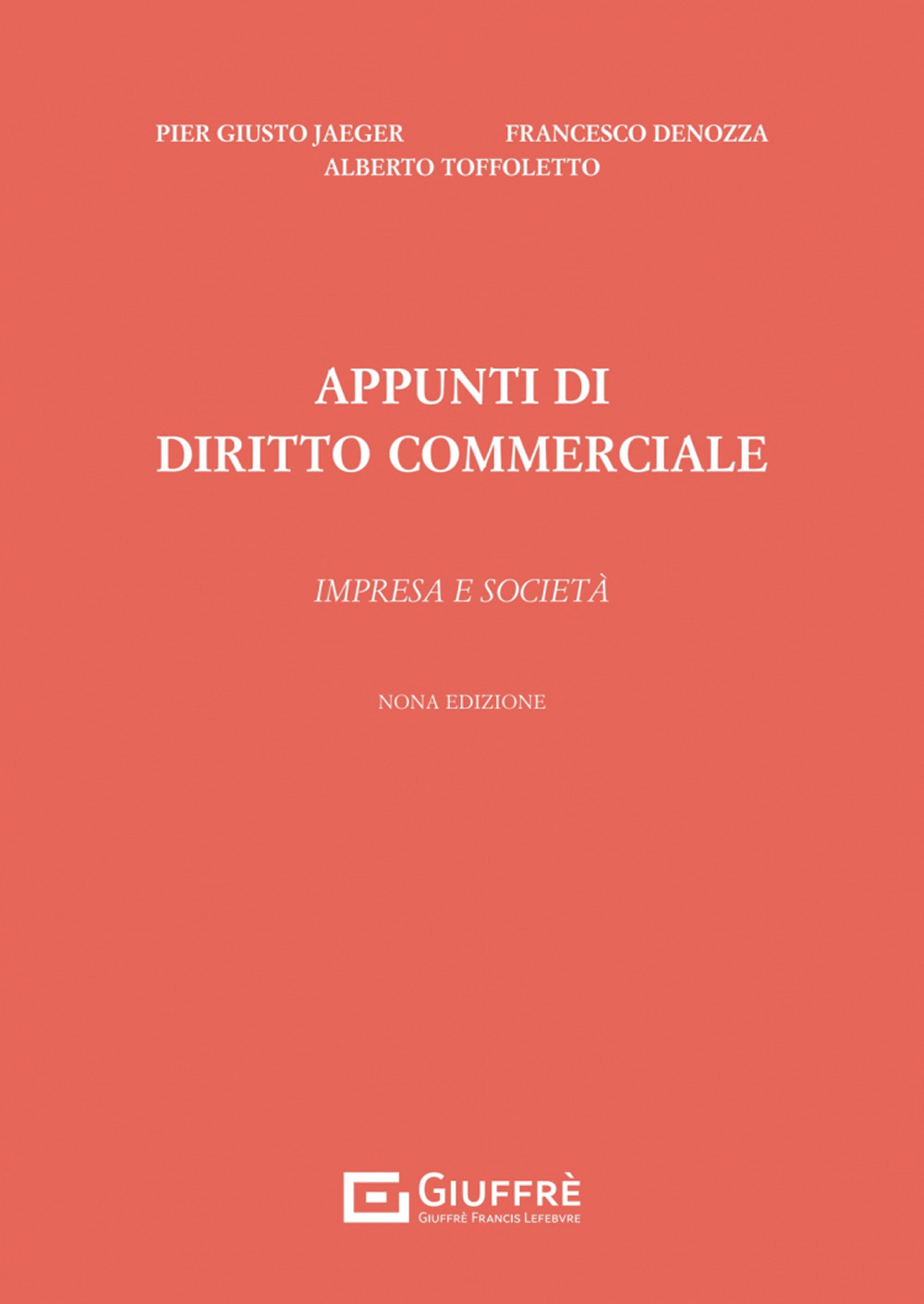 Appunti di diritto commerciale. Impresa e società