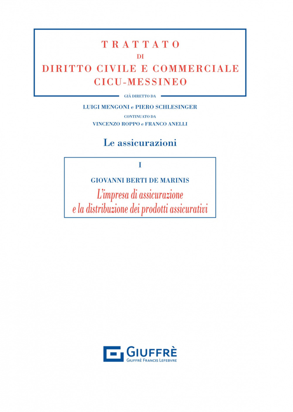 L'impresa di assicurazione e la distribuzione dei prodotti assicurativi