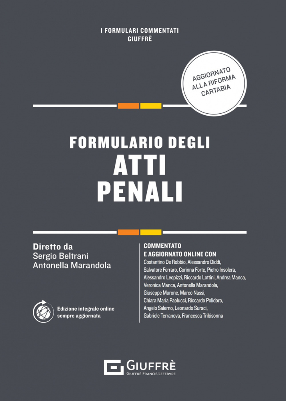 Formulario degli atti penali