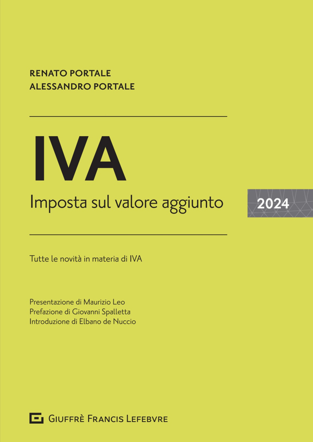 IVA. Imposta sul Valore Aggiunto 2024